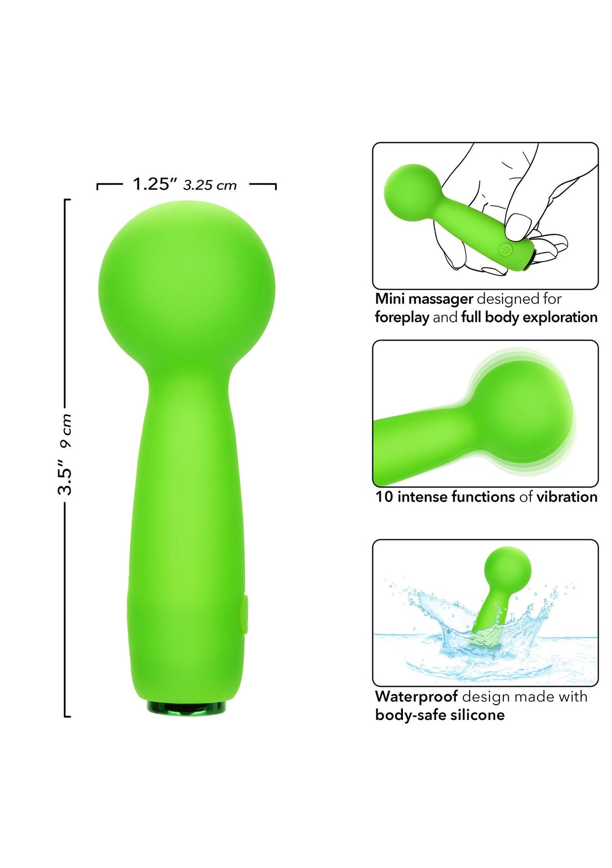 The Bubbly Vibrator GREEN - 3