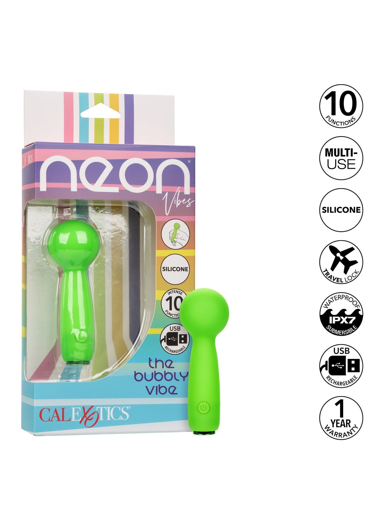 The Bubbly Vibrator GREEN - 4