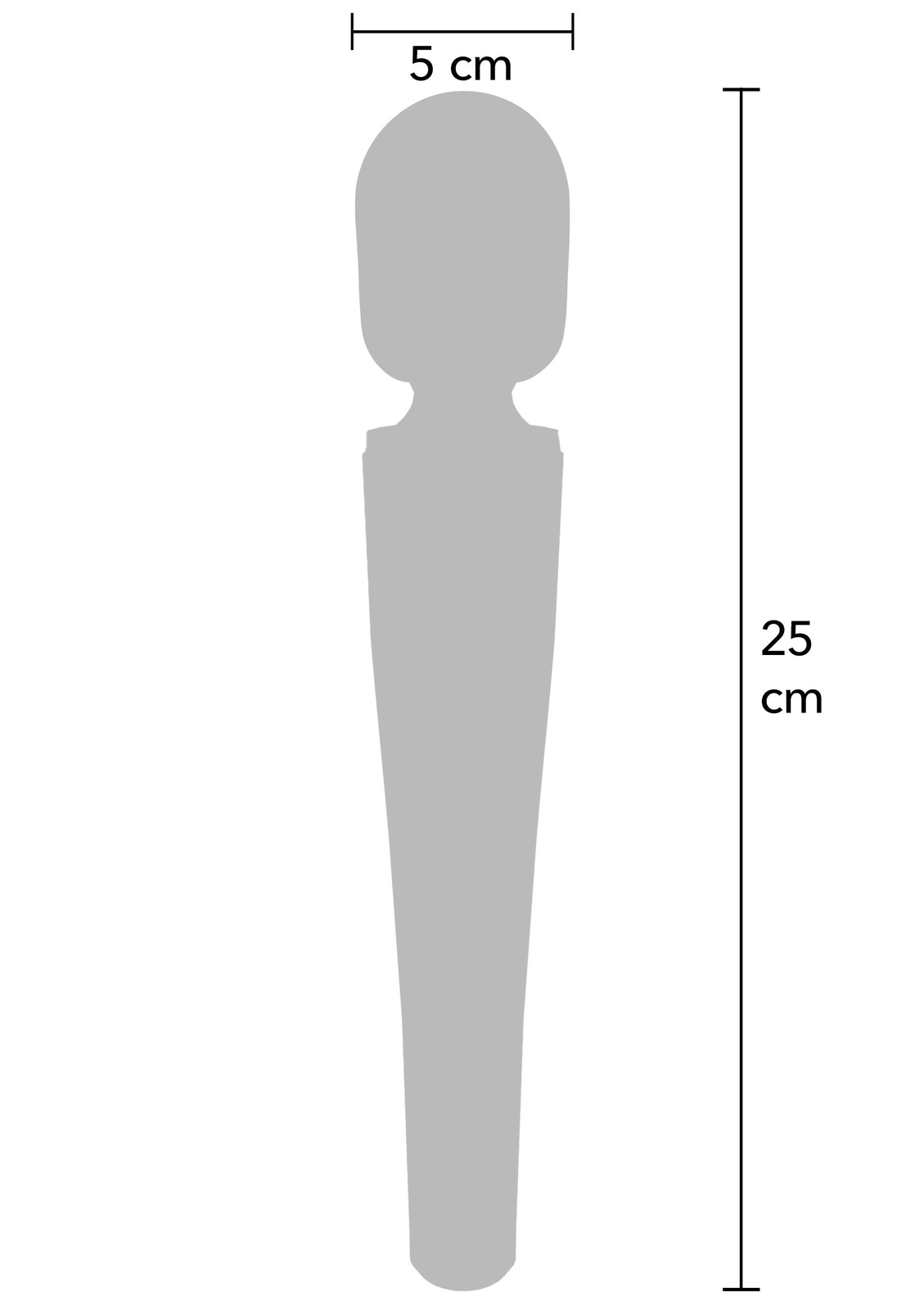 Compact Wand Massager BLACK - 8