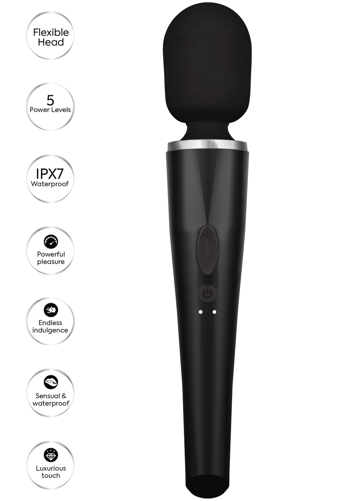 Pro Wand Massager BLACK - 9
