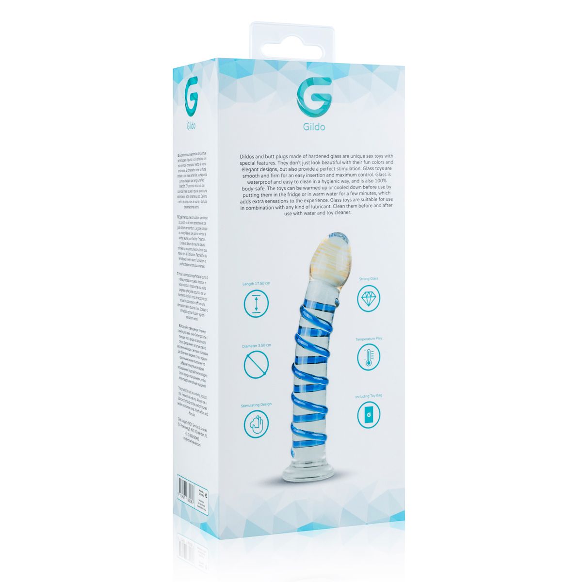 Glazen G-Spot/Prostaatdildo No. 1 - 5