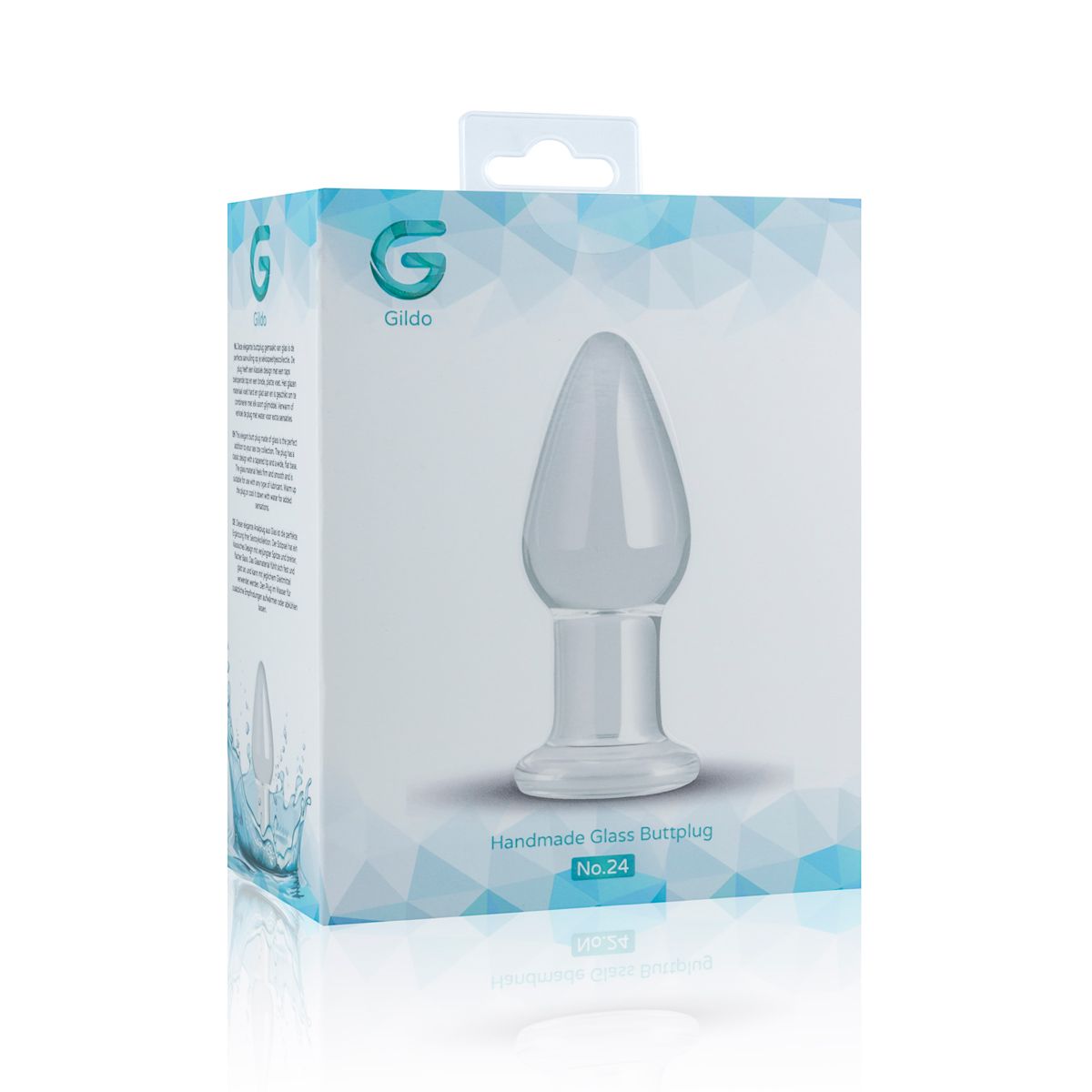 Glazen Buttplug No. 24 - 2
