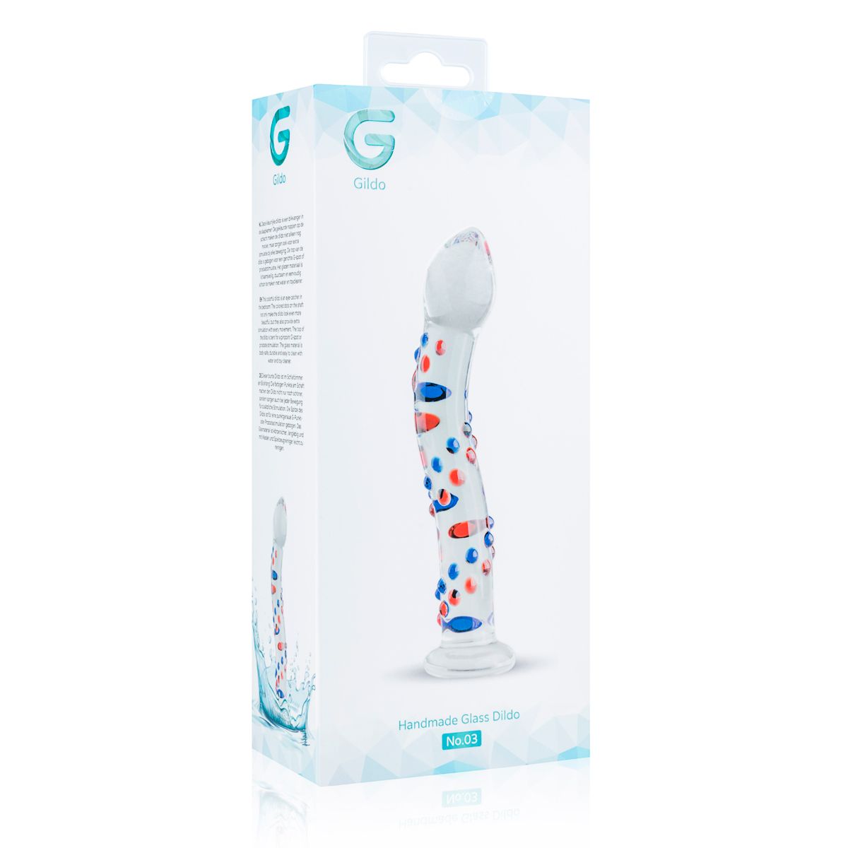 Glazen G-Spot/Prostaatdildo No. 3 - 9