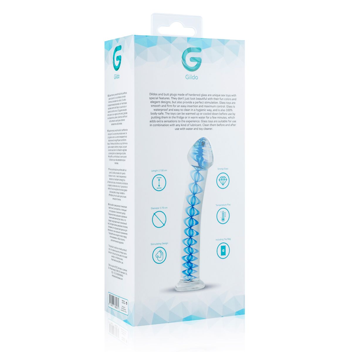 Glazen G-Spot Dildo No. 4 - 8