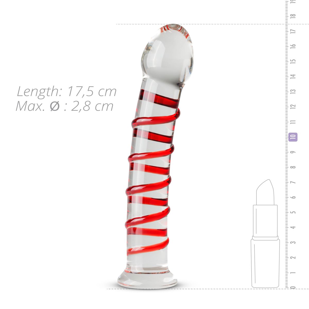 Glazen Dildo No. 15 - 7