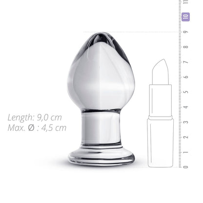 Glazen Buttplug No. 26 - 0
