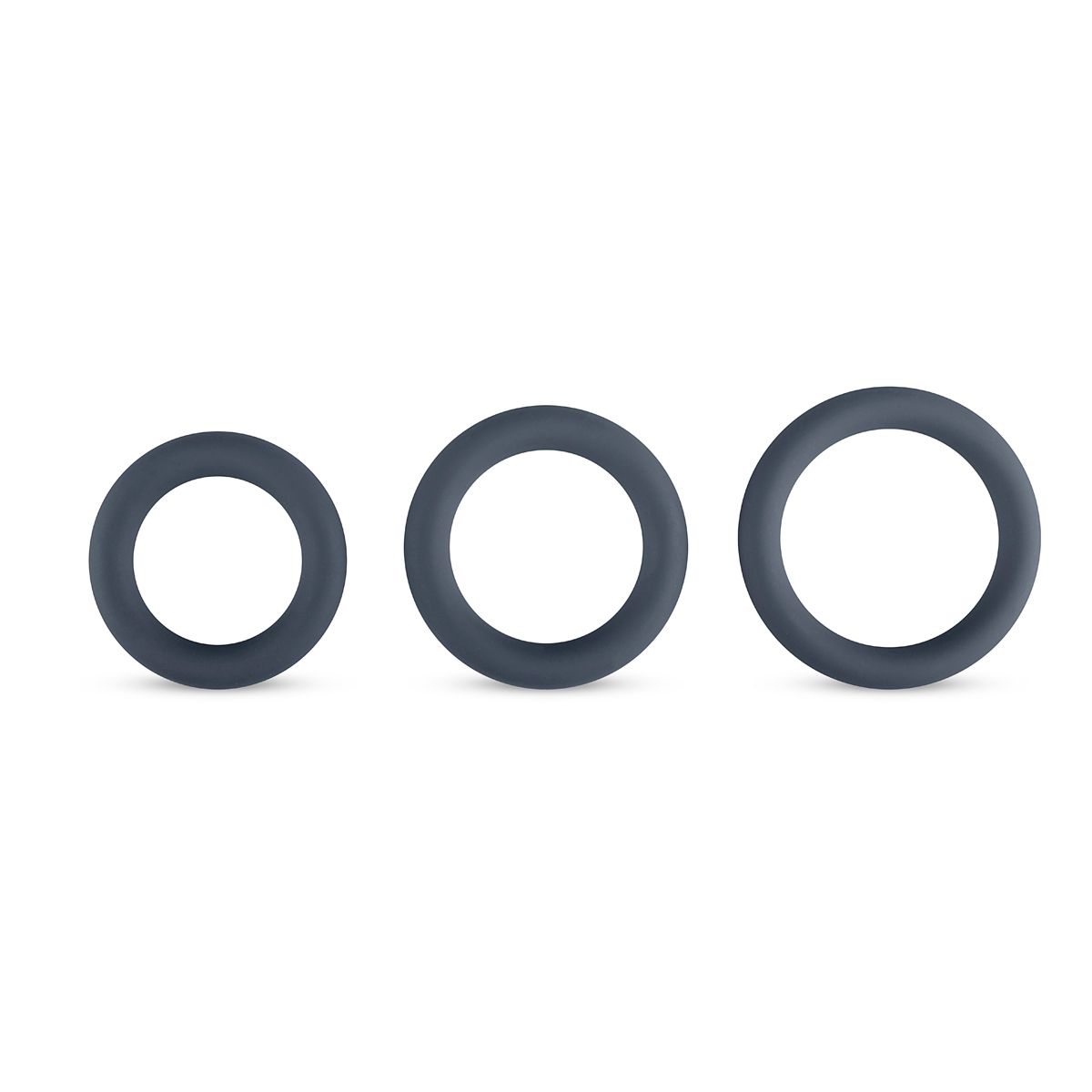 Boners 3-Delige Cockringen Set - Grijs - 5