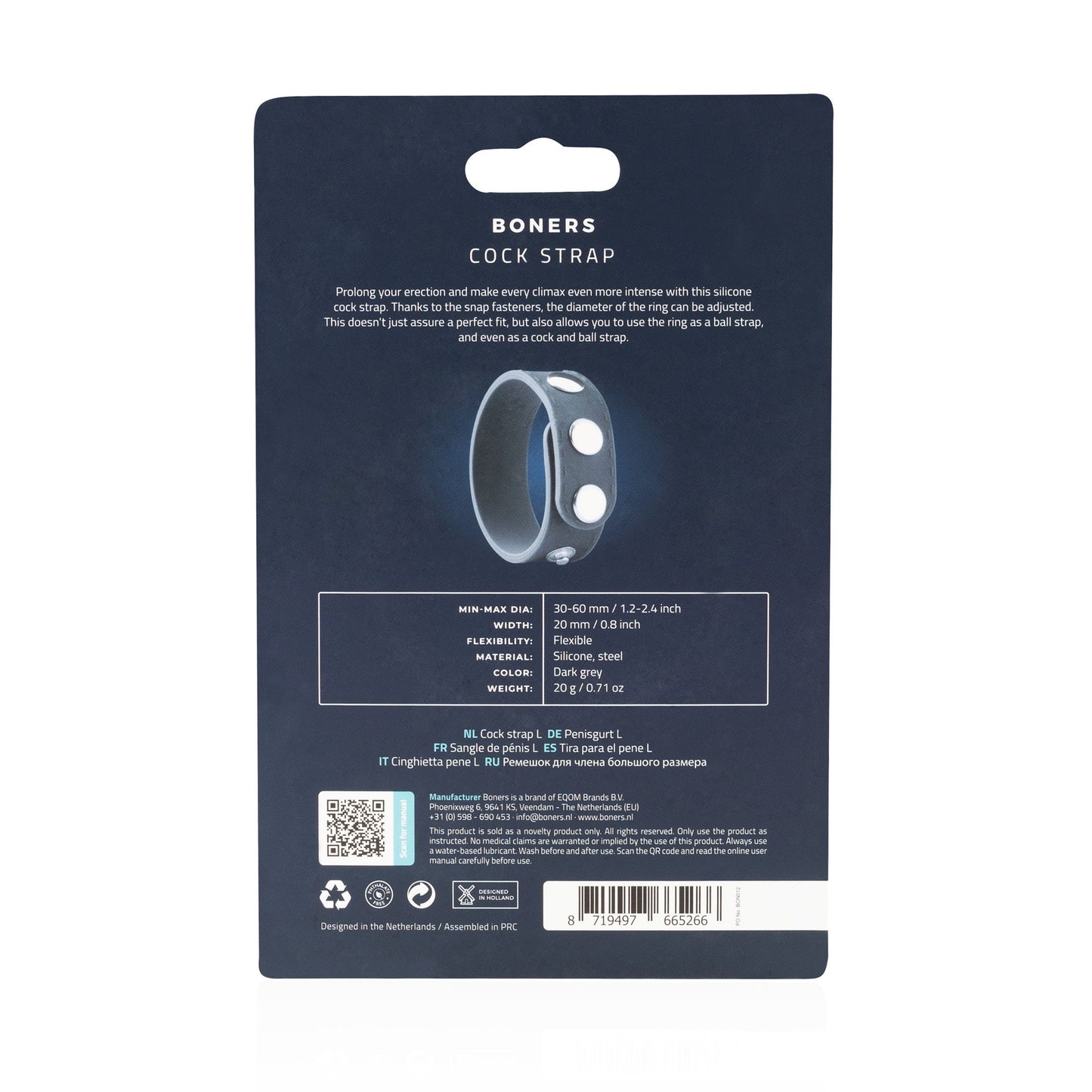 Boners Cock Strap - Maat L - 4