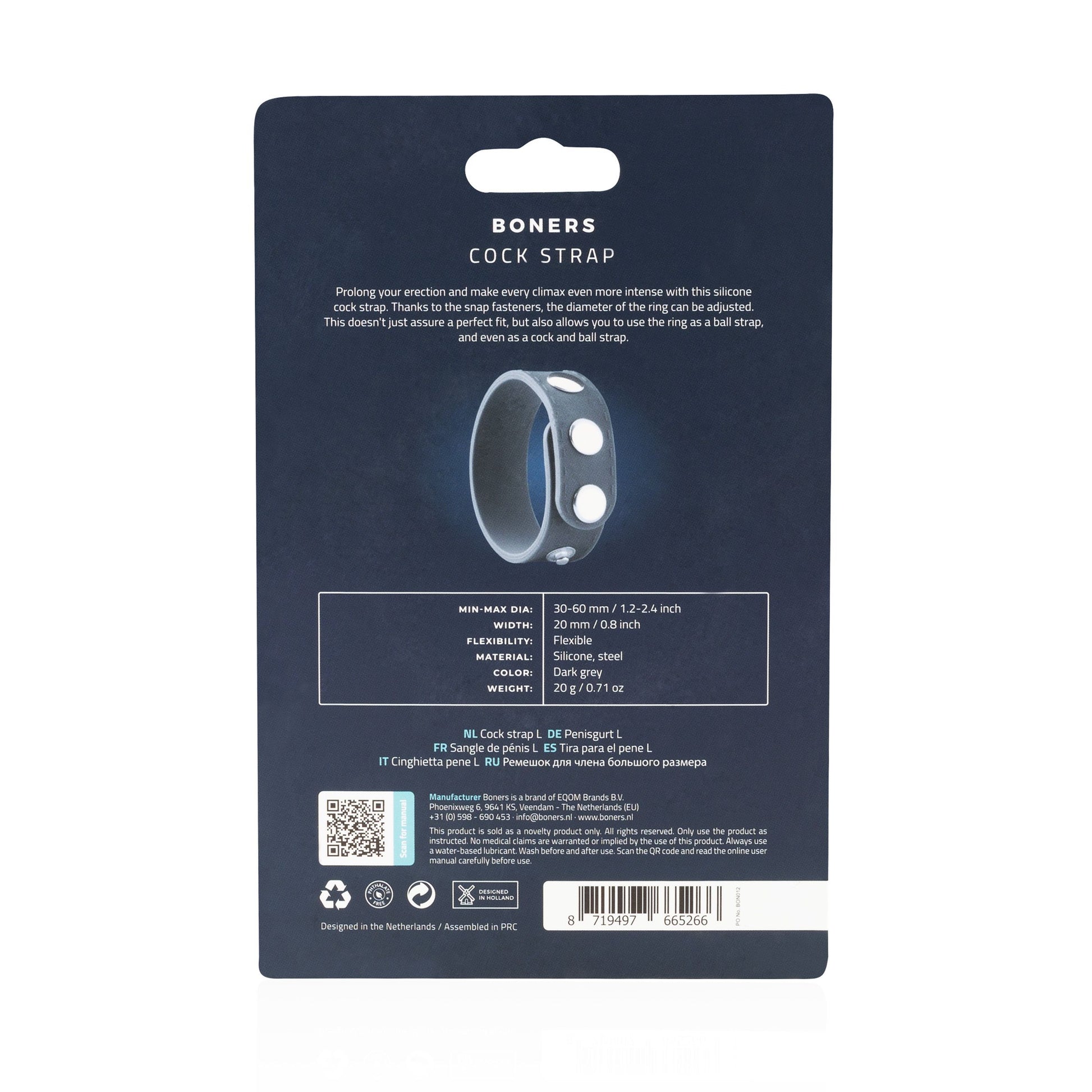 Boners Cock Strap - Maat L - 4