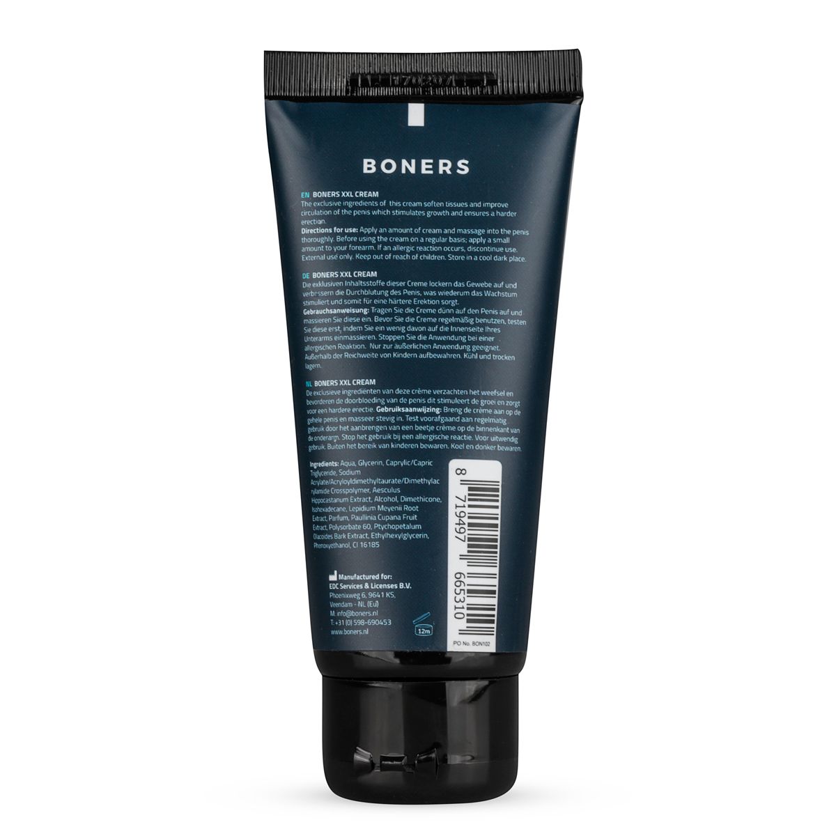 Boners Penis XXL Crème - 100 ml - 0