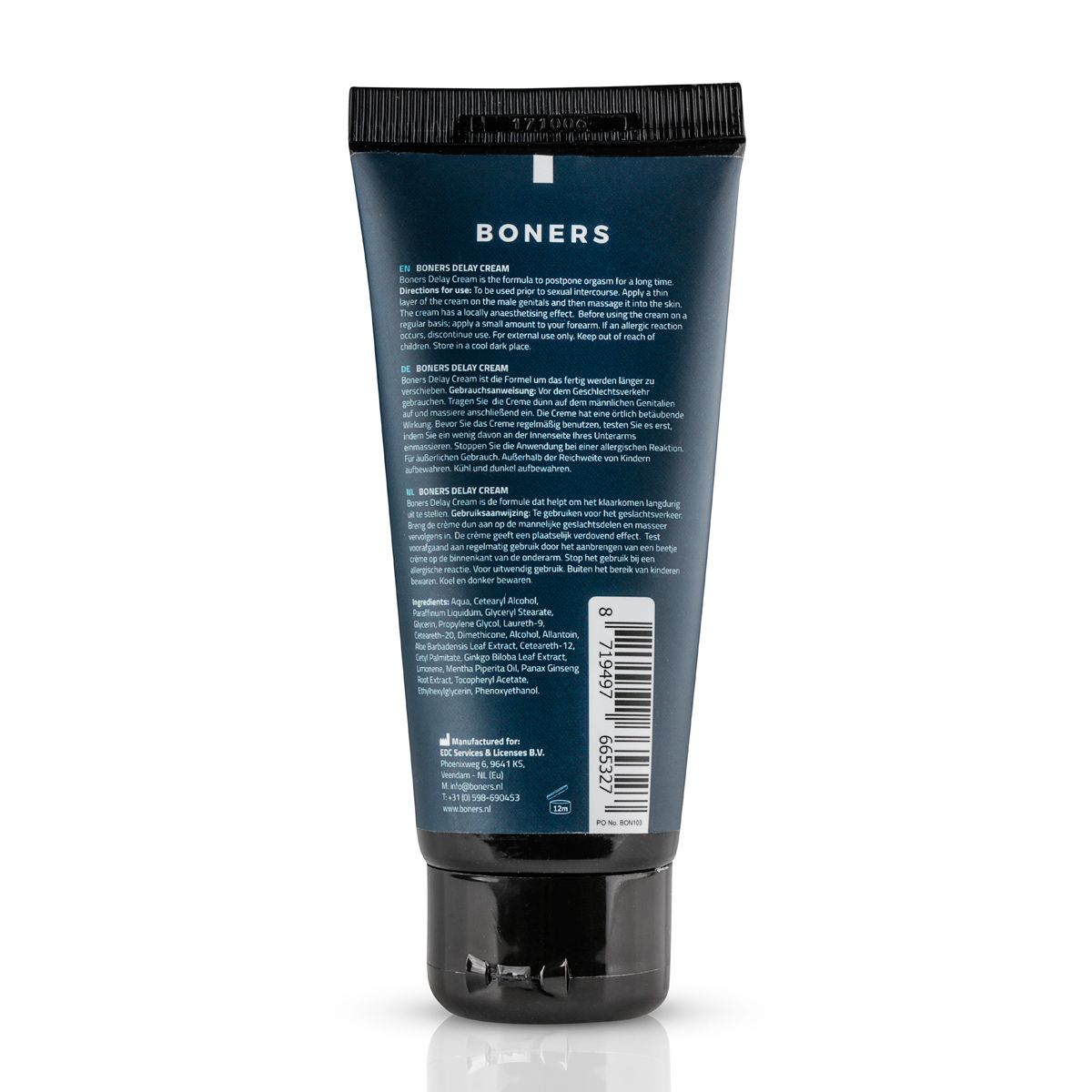Boners Orgasmevertragende Crème - 100 ml - 3