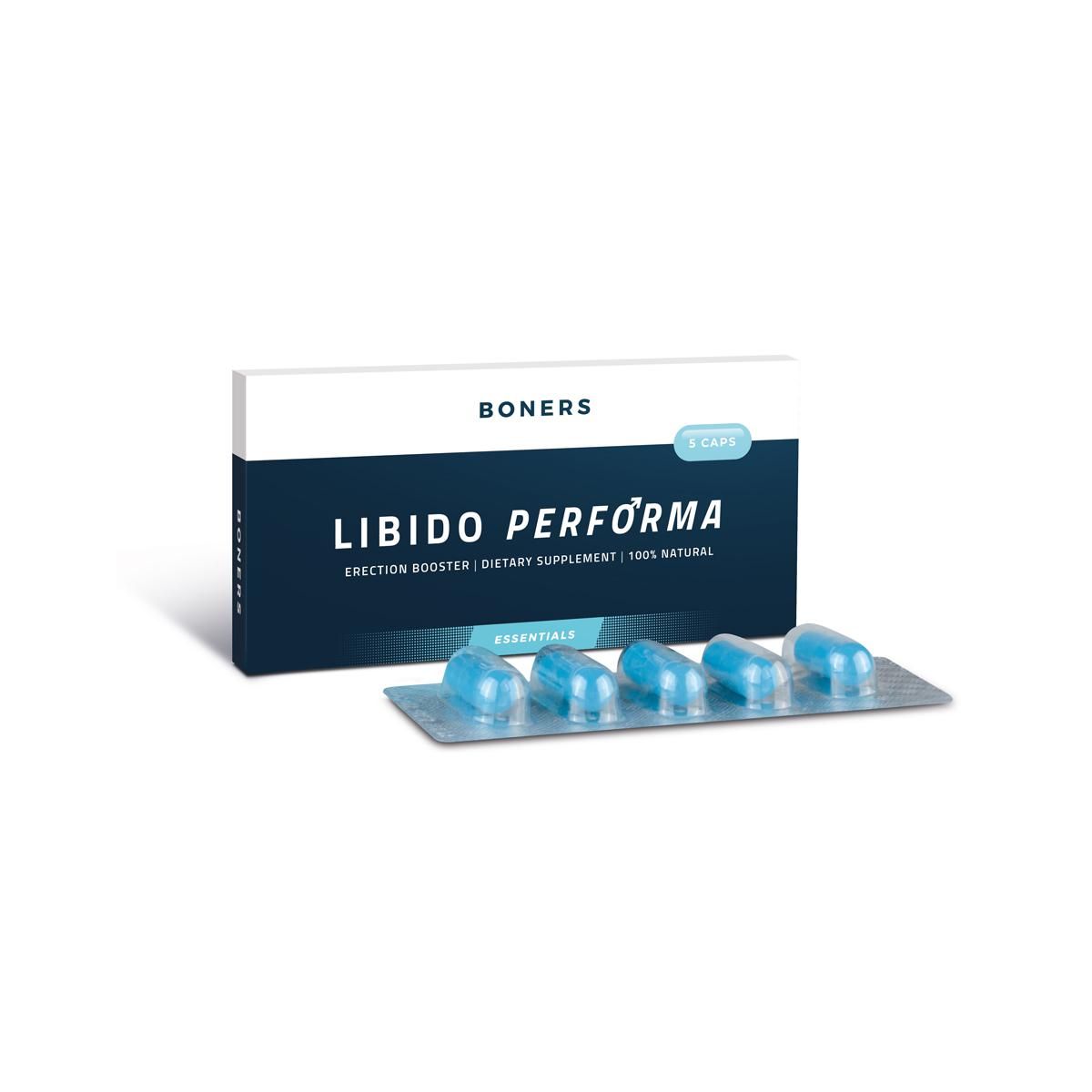 Boners Libido Performa Erectiepillen - 5 Stuks - 1