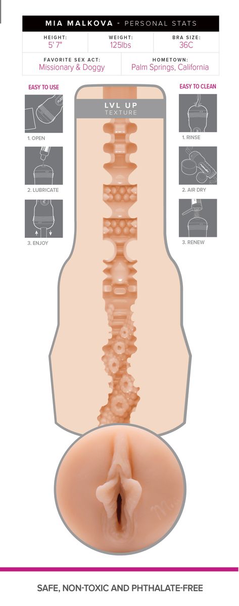 Fleshlight Girls - Mia Malkova LVL UP