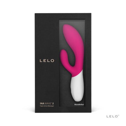 LELO - Ina Wave 2 Rabbit Vibrator - Cerise - 1