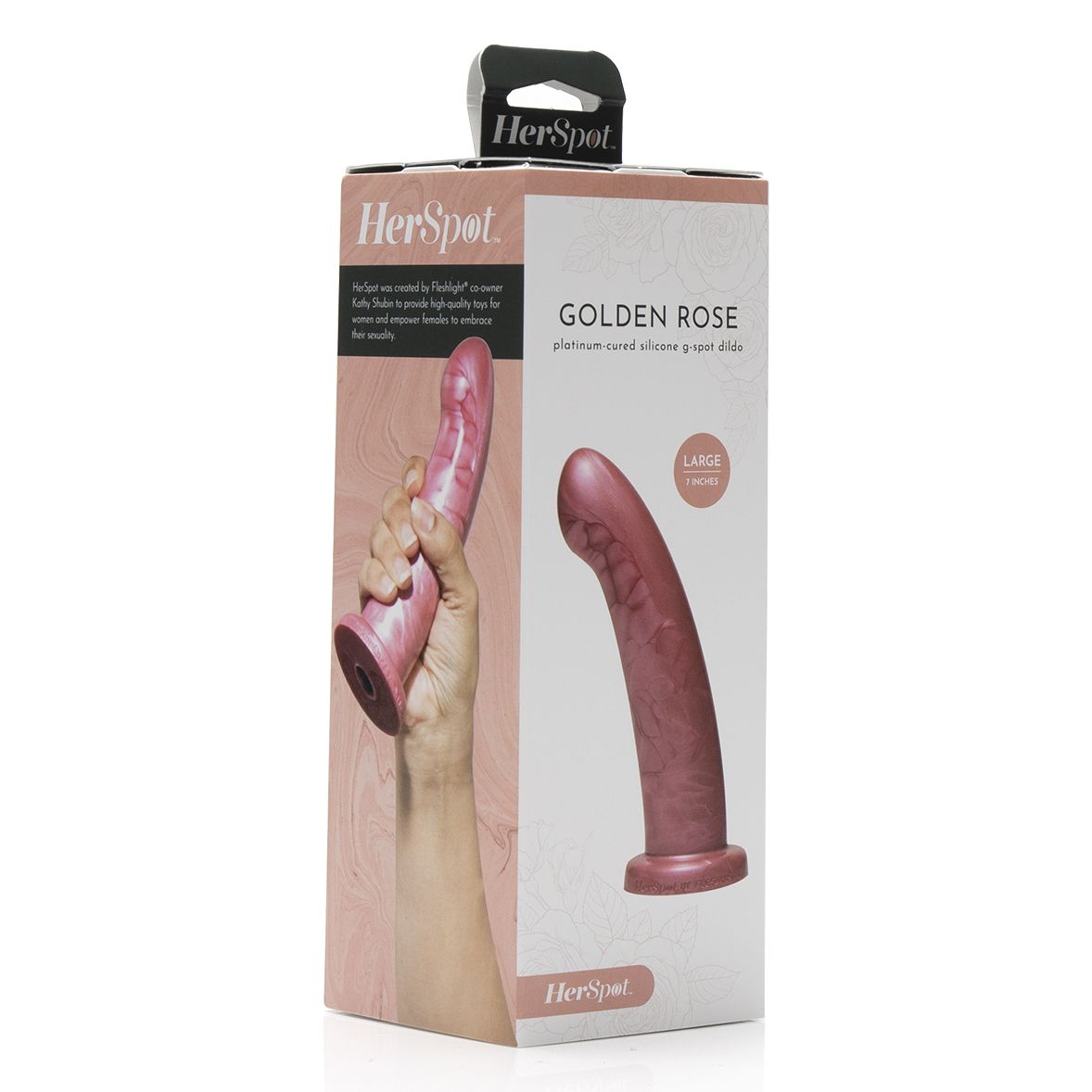 Fleshlight - HerSpot Dildo Golden Rose - Large - 1