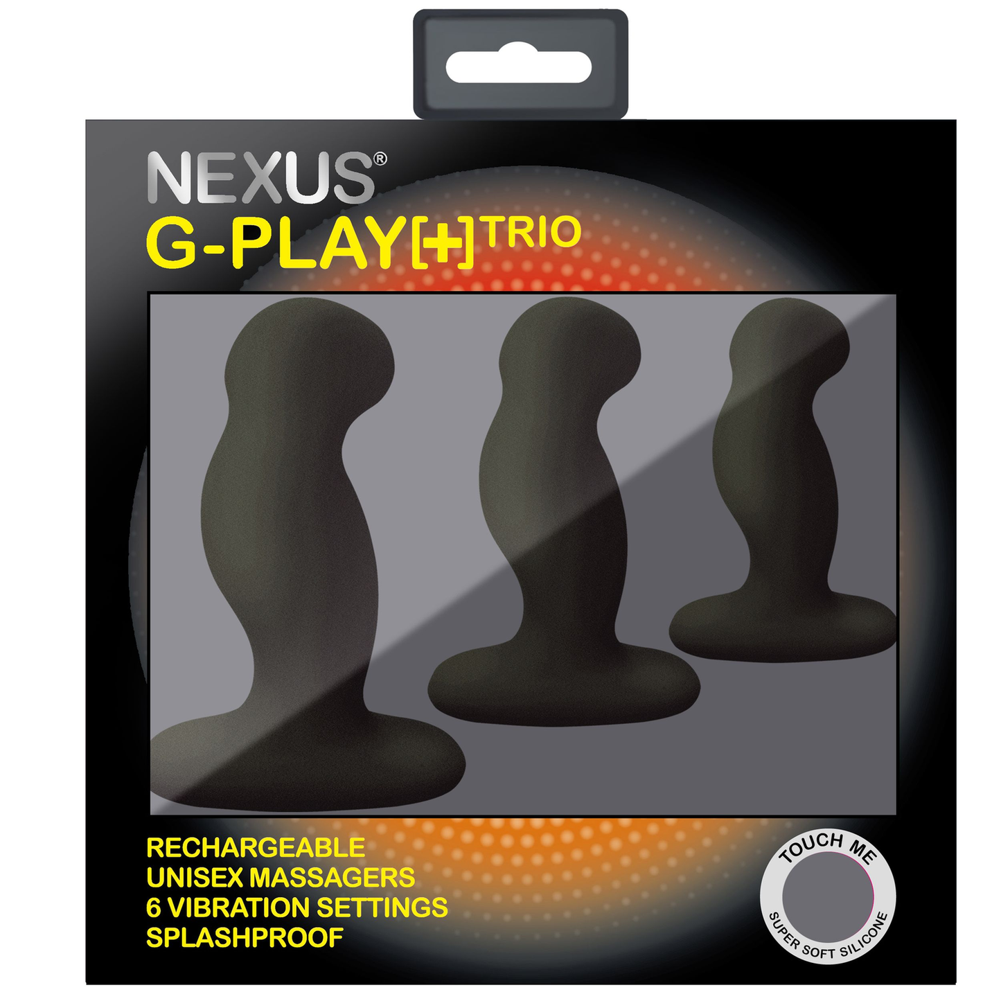 Nexus - G-Play Trio Plus Unisex Vibrator Pack - S/M/L - Zwart - 1