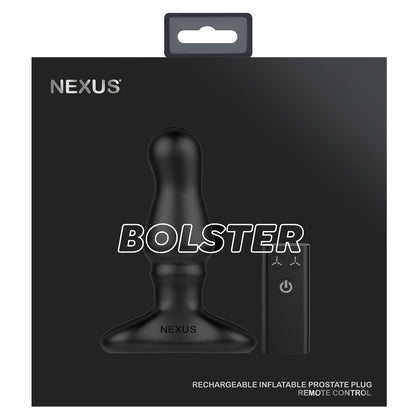 Nexus - Bolster Vibrerende en Opblaasbare Prostaat Plug - diameter 46 mm - 2