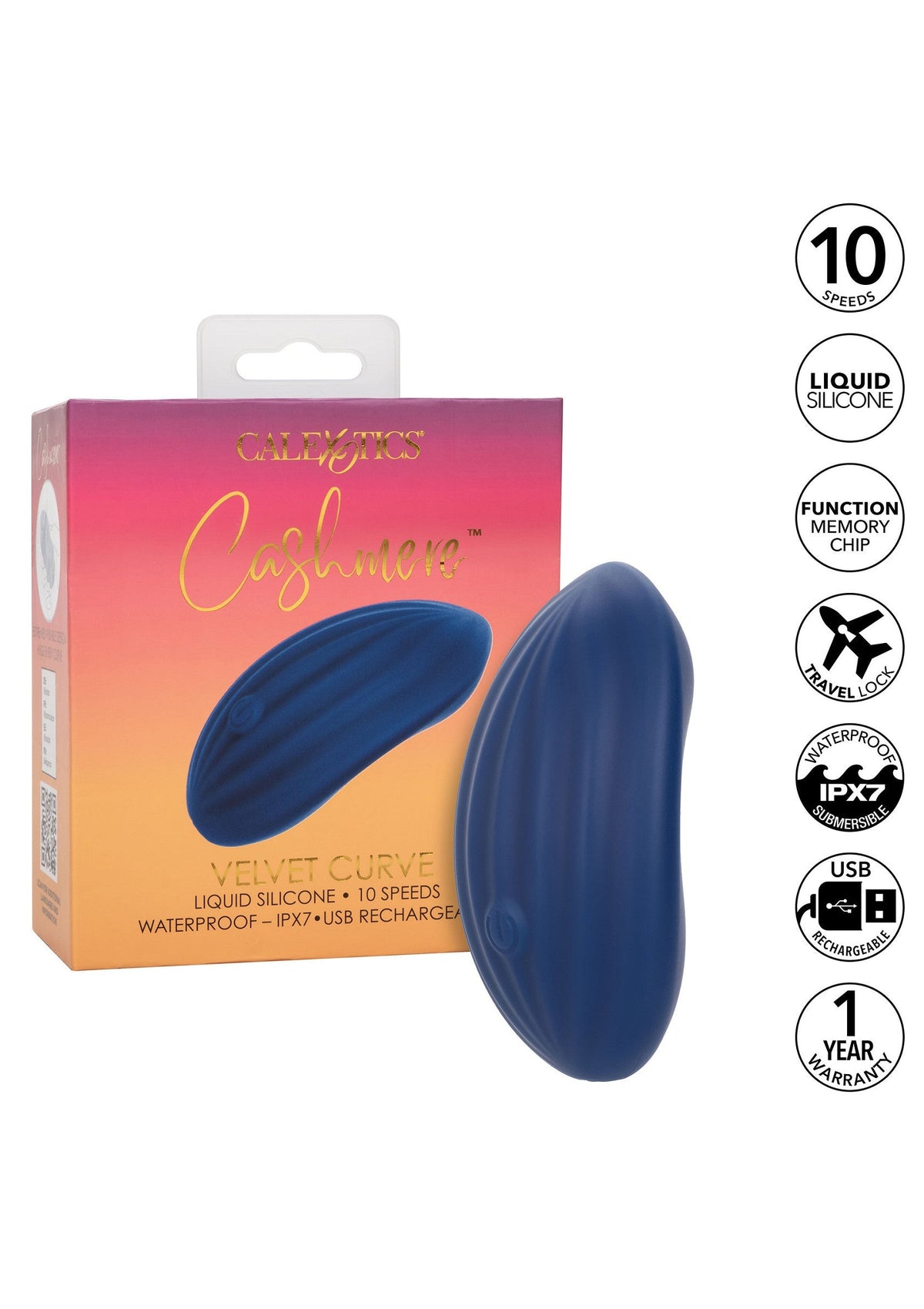 Cashmere Velvet Curve BLUE - 4