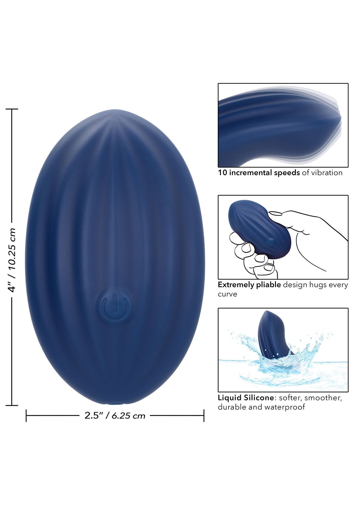 Cashmere Velvet Curve BLUE - 3