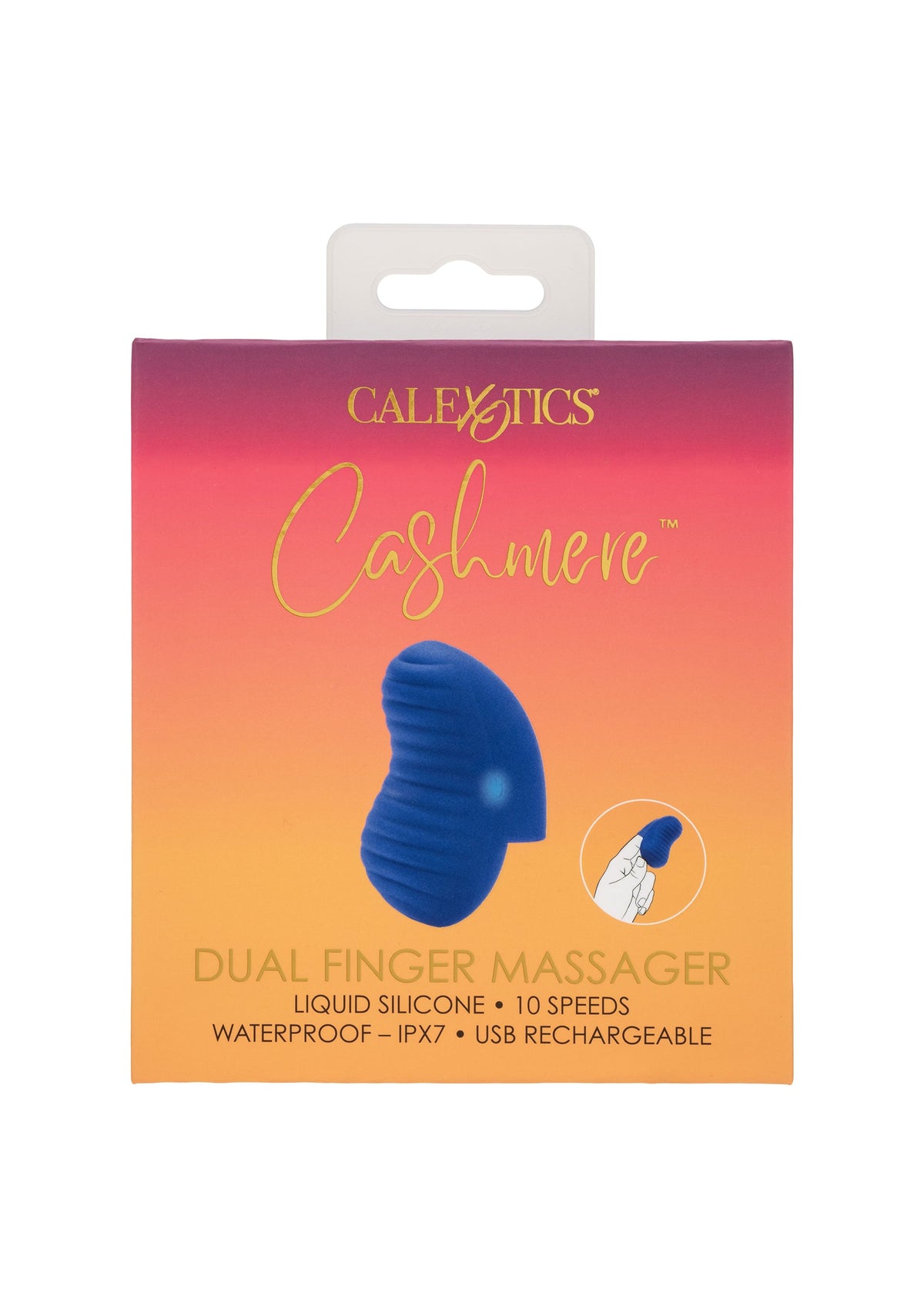Dual Finger Massager BLUE - 2