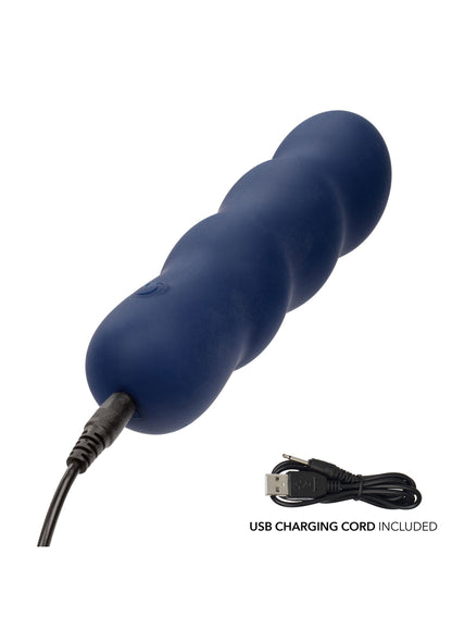 Satin Swirl G Vibrator BLUE - 5