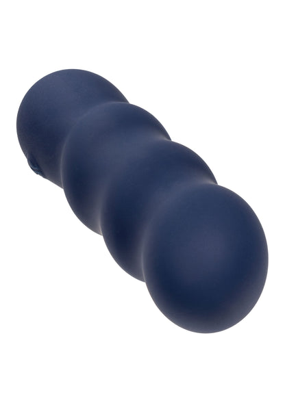 Satin Swirl G Vibrator BLUE - 1