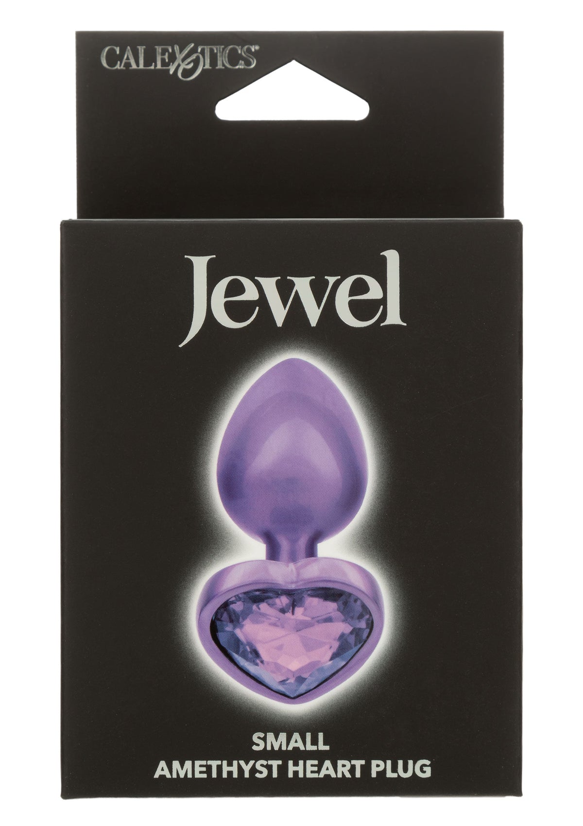 Diamond Heart Plug Small PURPLE - 2