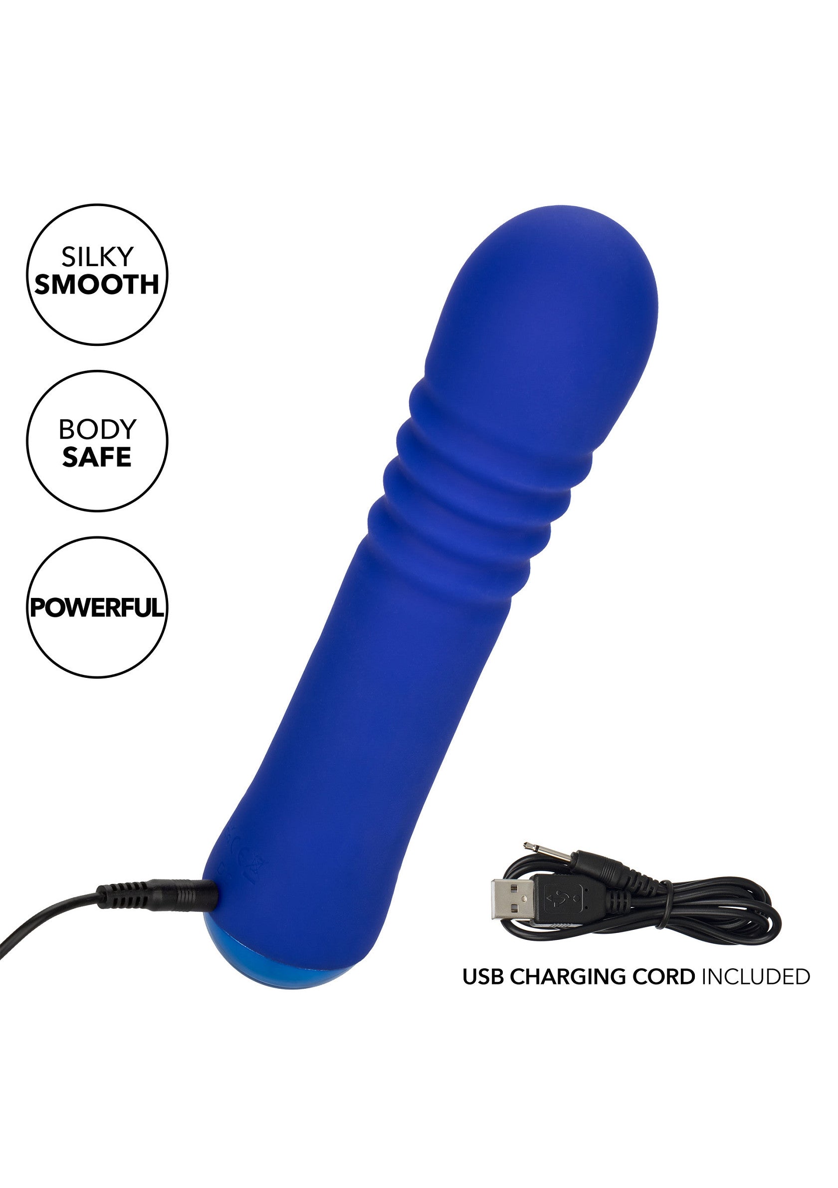 CalExotics Thicc Chubby Thrusting Wand PURPLE - 5