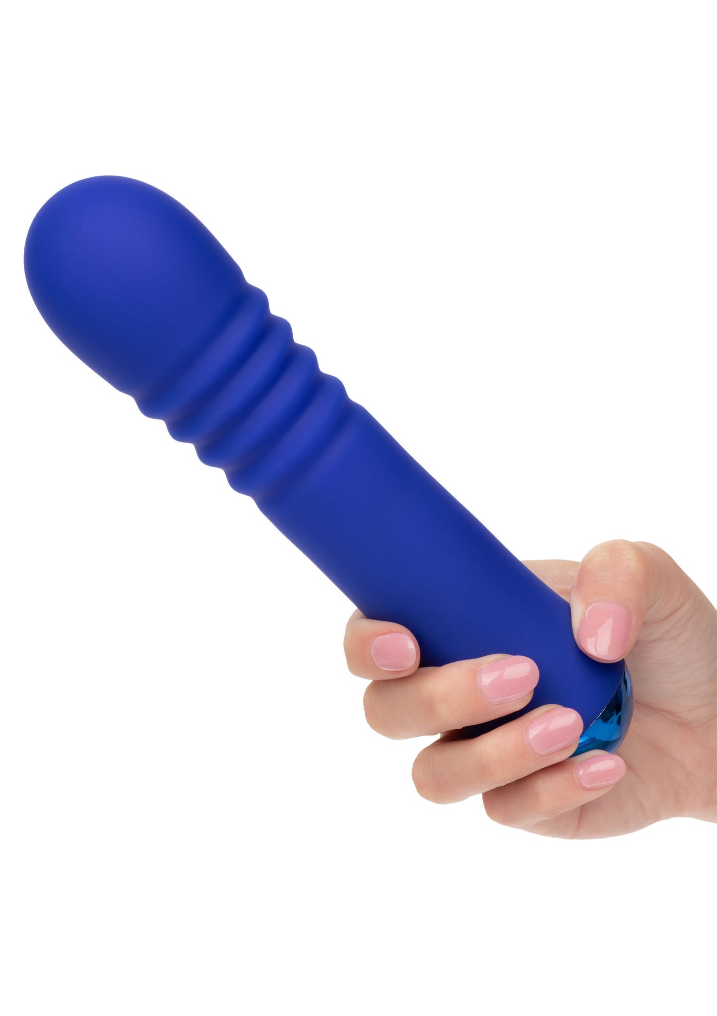 CalExotics Thicc Chubby Thrusting Wand PURPLE - 8