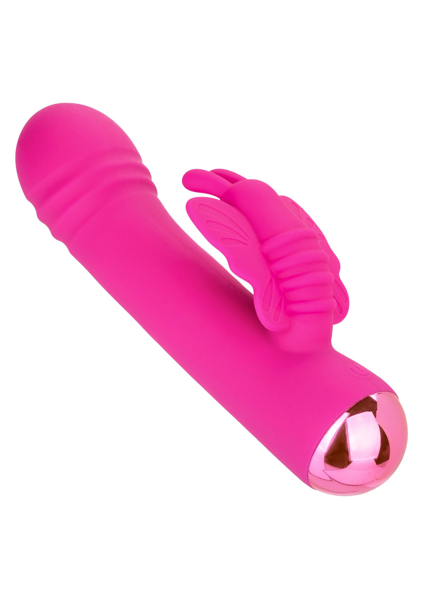 CalExotics Thicc Chubby Rotating Butterfly PINK - 2