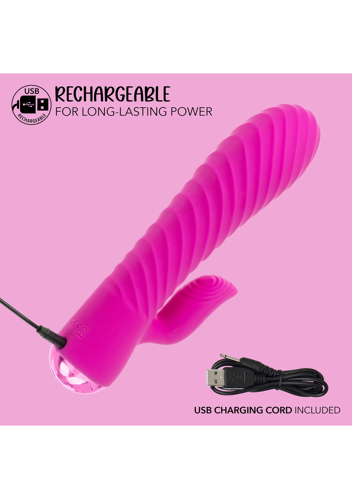 Thicc Chubby Gyrating Tickler PINK - 4