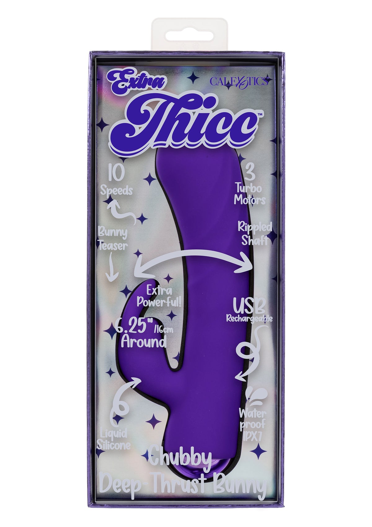 Thicc Chubby Deep Thrust Bunny PURPLE - 1