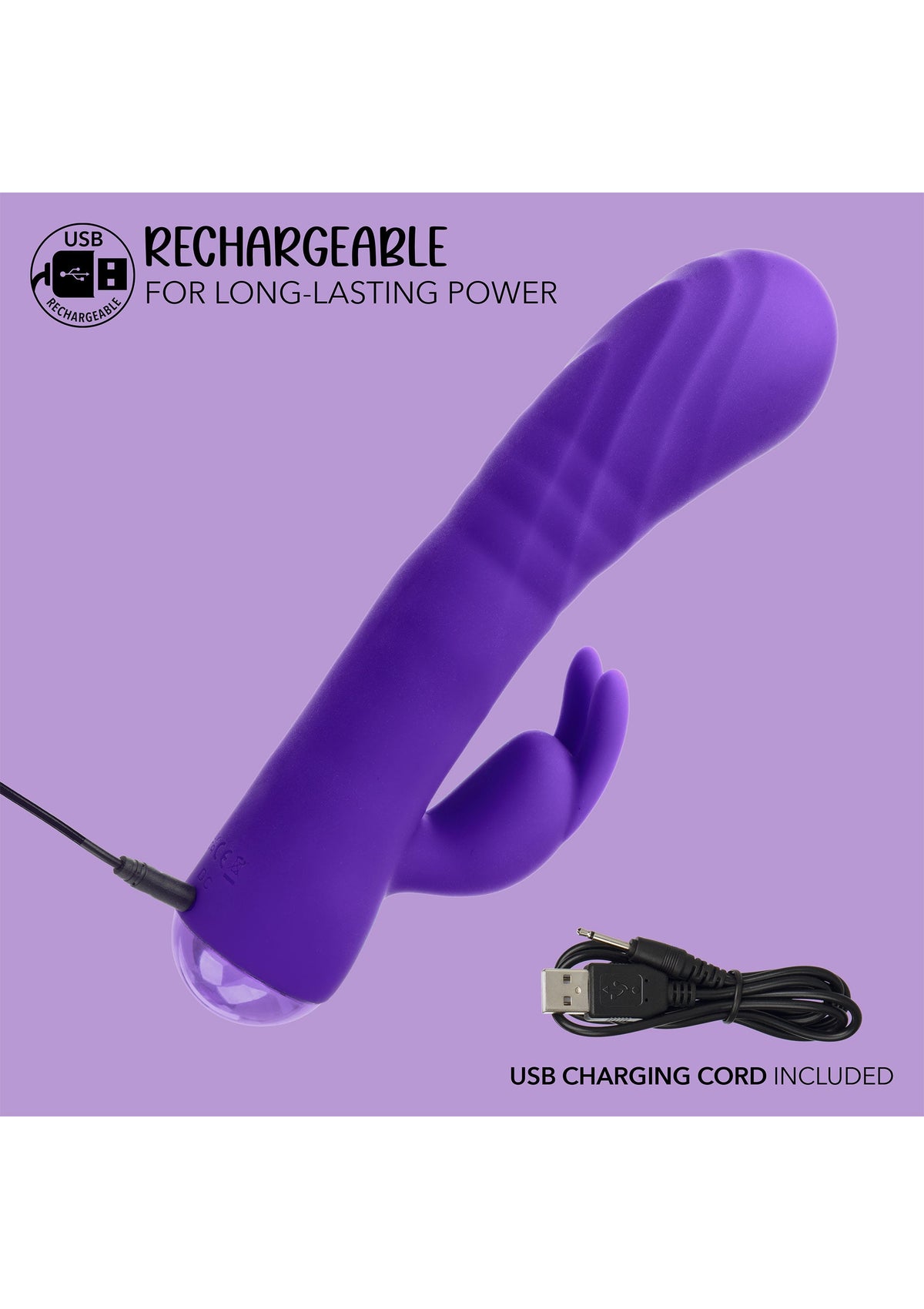 Thicc Chubby Deep Thrust Bunny PURPLE - 4