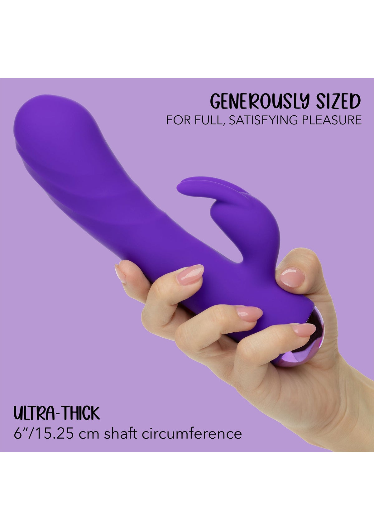 Thicc Chubby Deep Thrust Bunny PURPLE - 5
