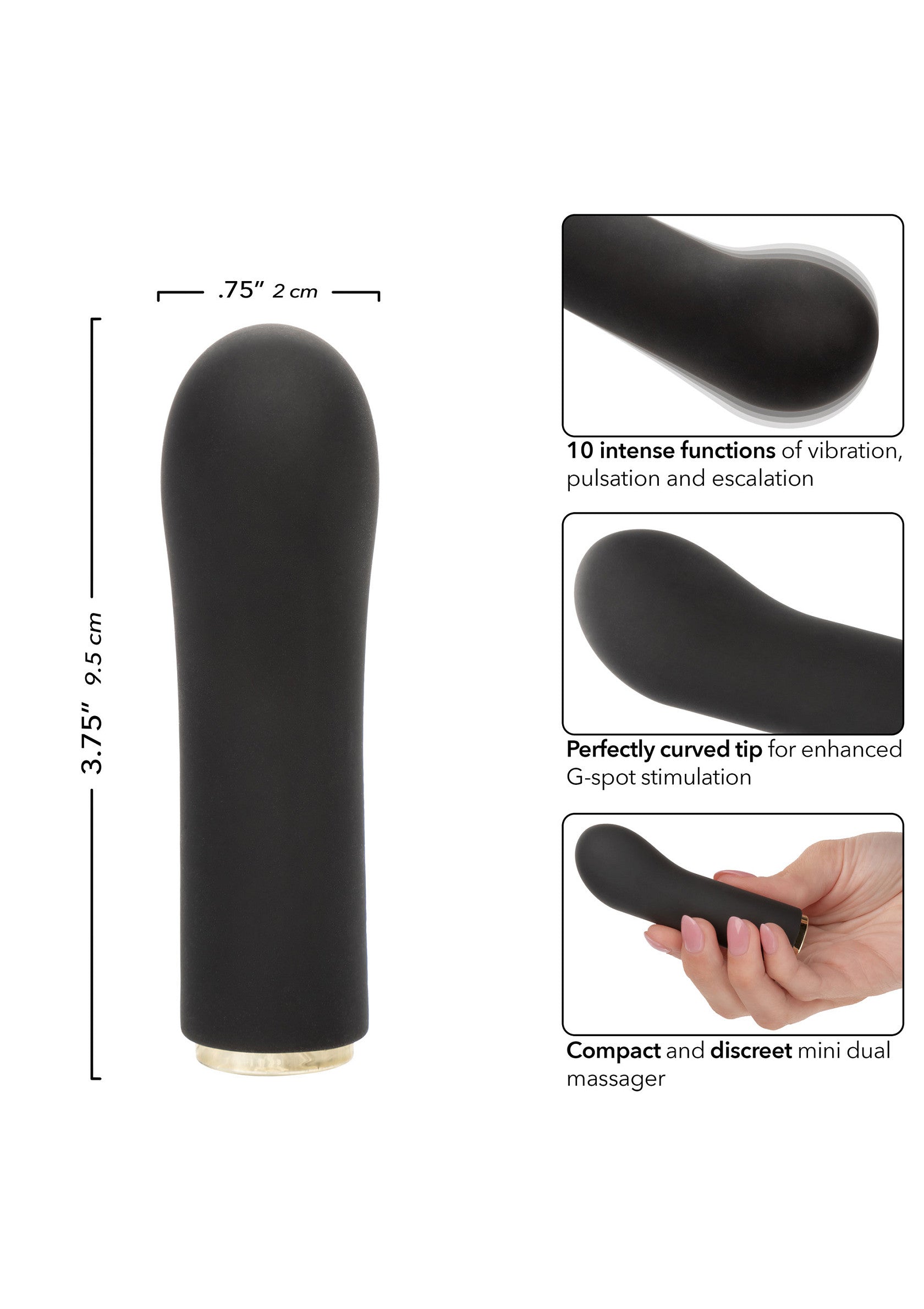 CalExotics Raven 'G” Lover BLACK - 1