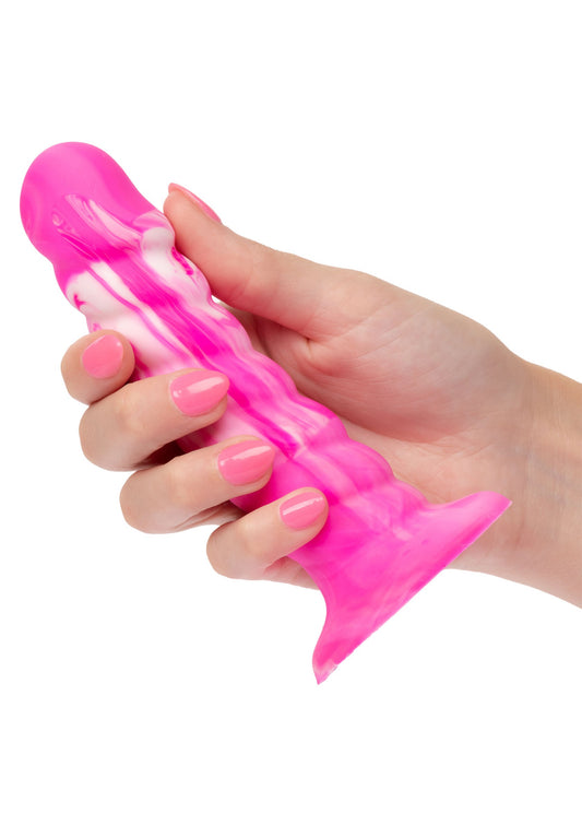 CalExotics Twisted Love Twisted Ribbed Probe - Pink
