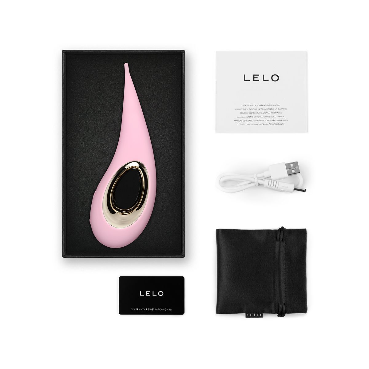 LELO - Dot External Clitoral Pinpoint Vibrator - Roze - 5