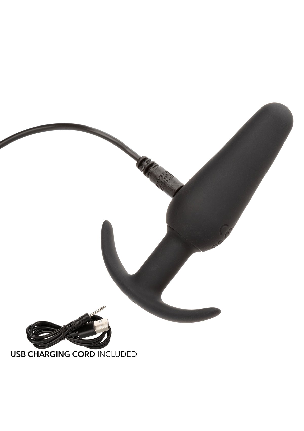 Vibrating Slim Plug BLACK - 5