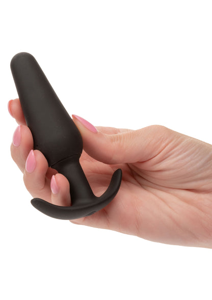 Vibrating Slim Plug BLACK - 6
