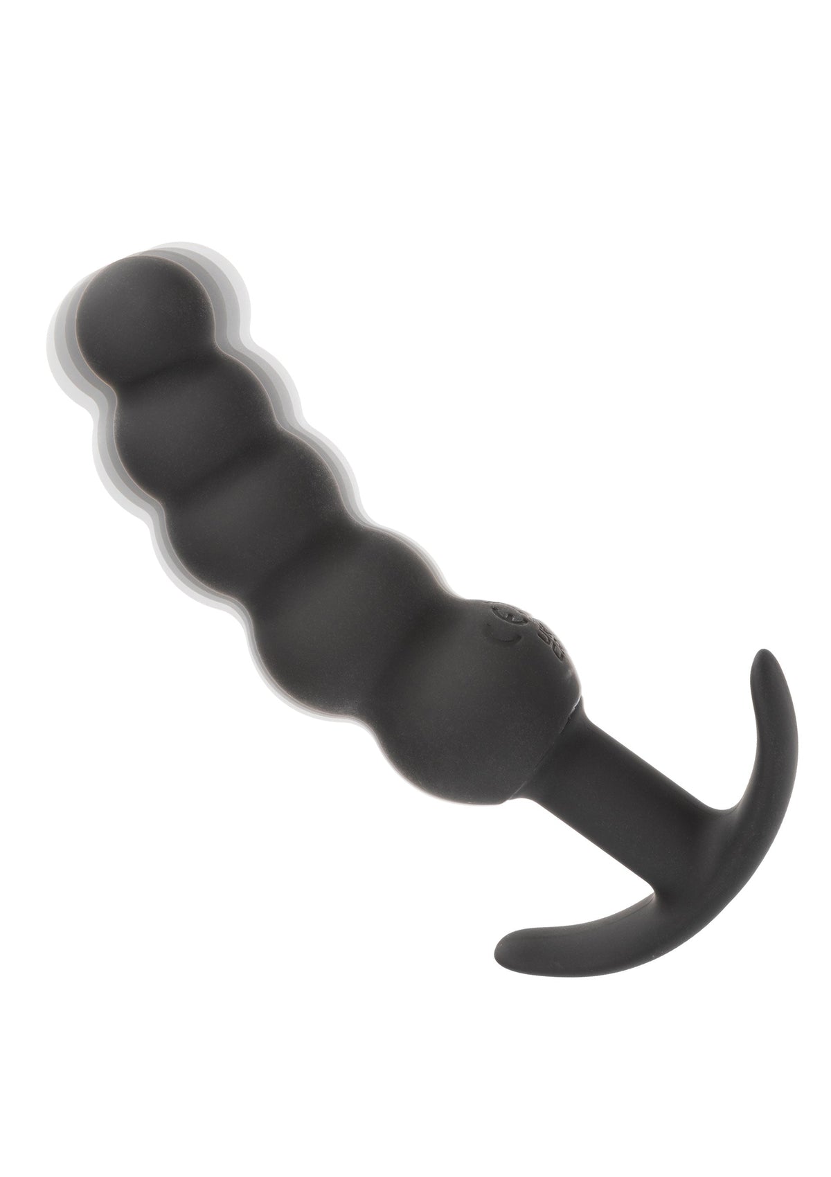 Vibrating X5 Beaded Plug BLACK - 4