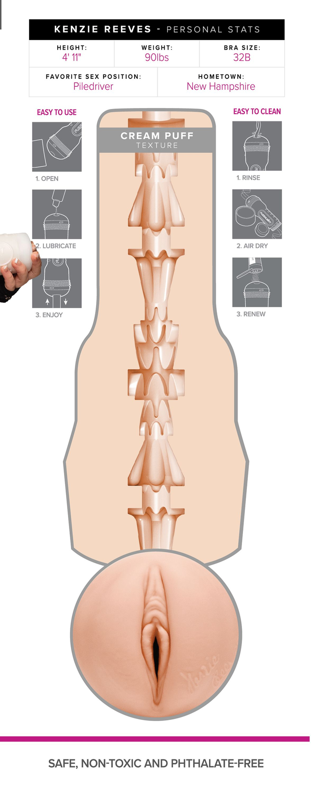 Fleshlight Girls - Kenzie Reeves Creampuff - 7