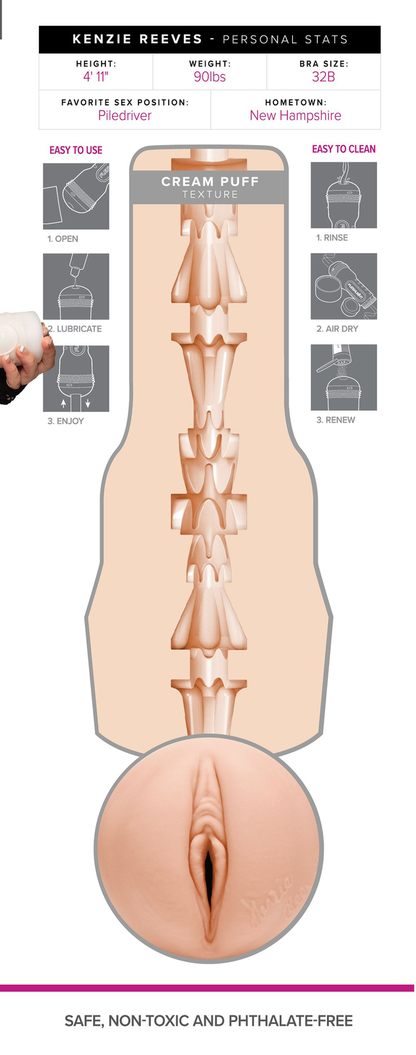 Fleshlight Girls - Kenzie Reeves Creampuff - 7