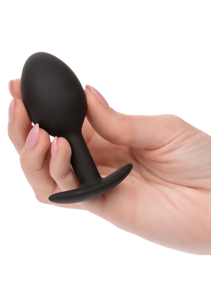 Weighted Silicone Plug BLACK - 6