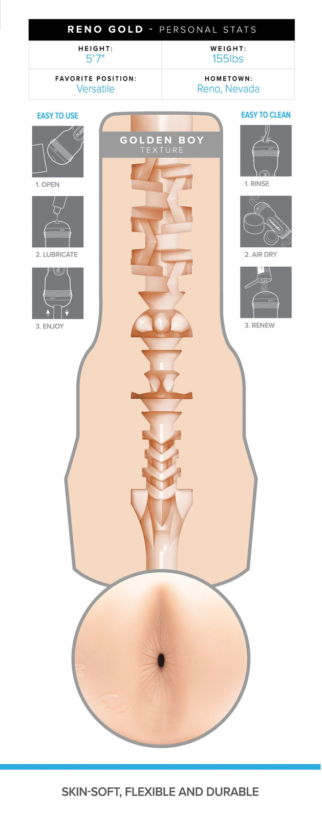 Fleshjack Boys - Reno Gold Golden Boy - 2