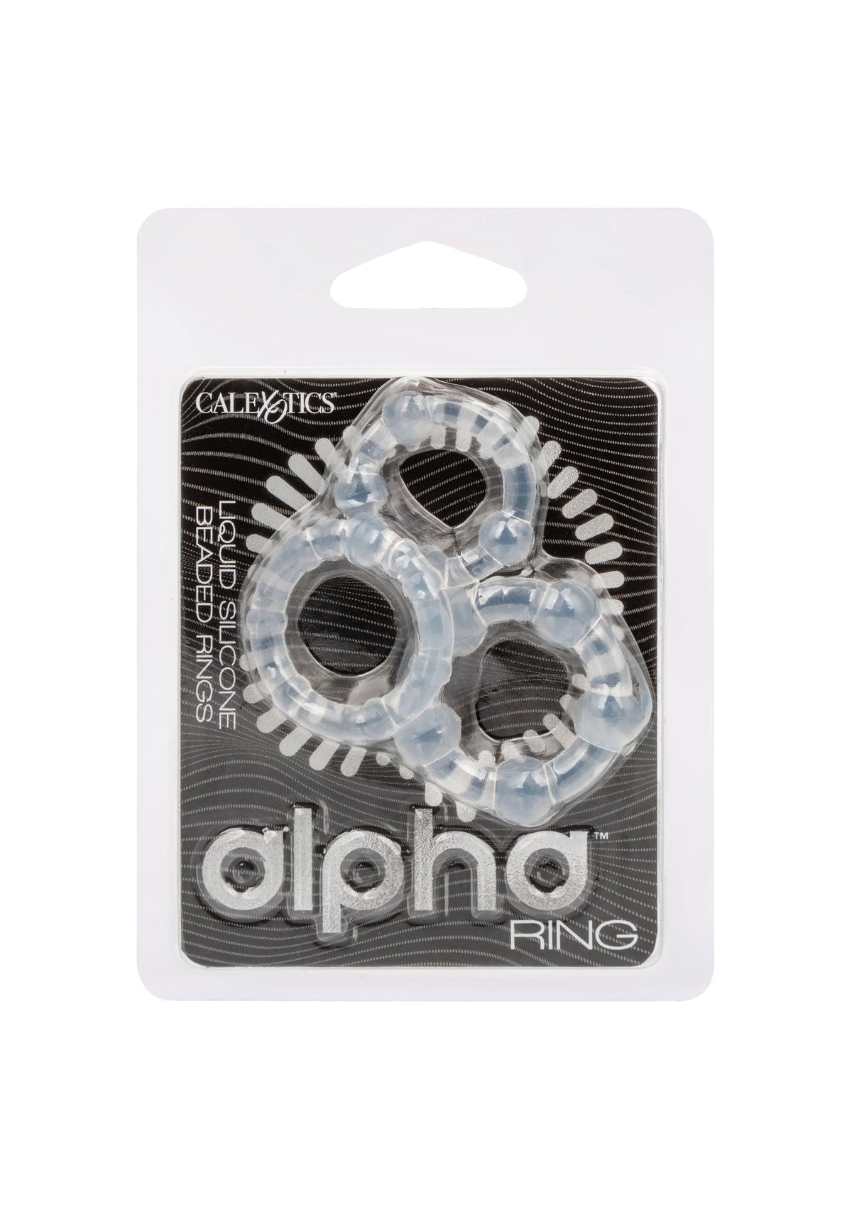 Silicone Beaded Rings CLEAR - 1