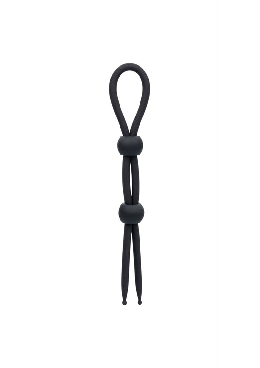 Liquid Silicone Dual Lasso - Zwart