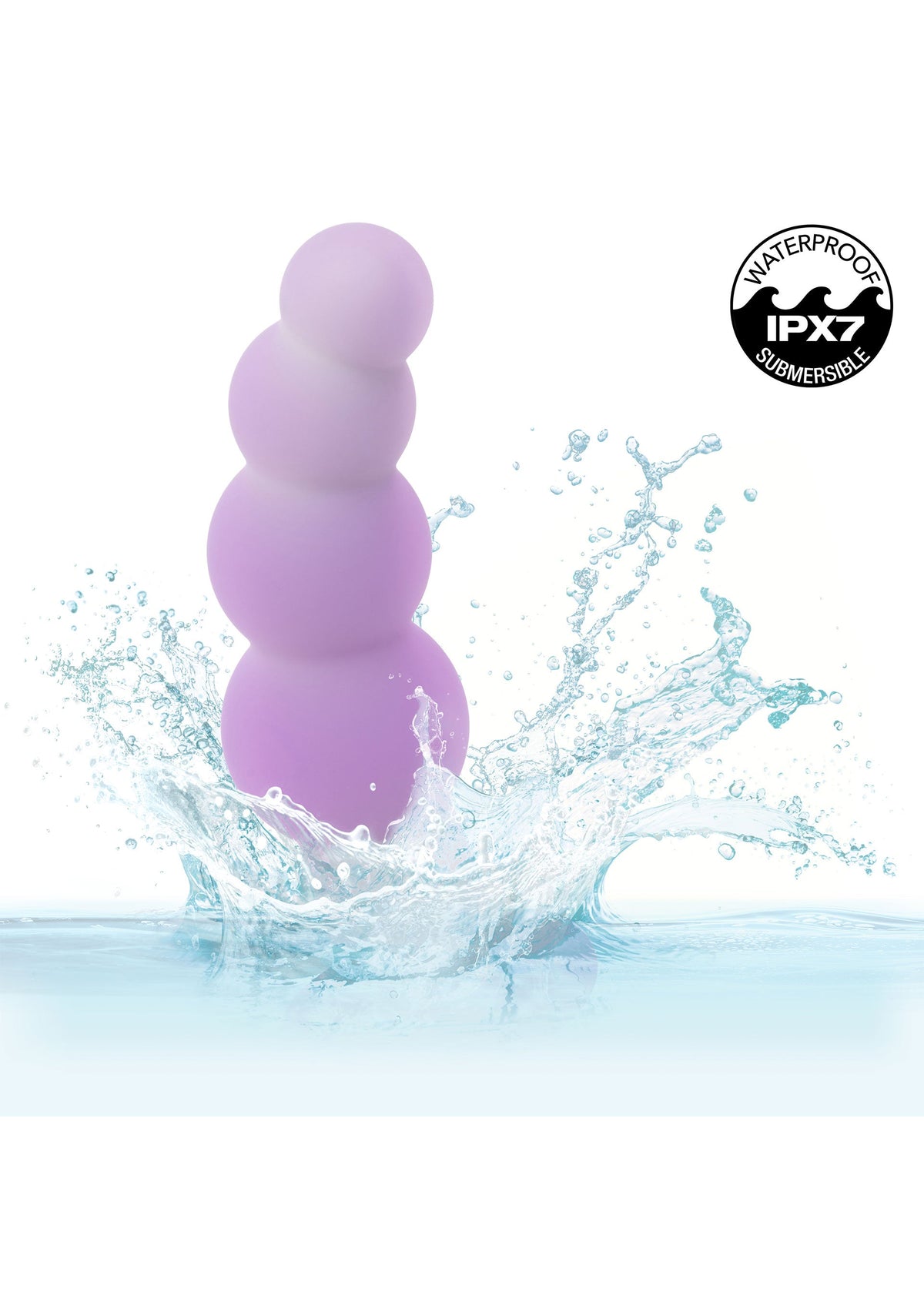 Beaded Curved Probe PURPLE - 7