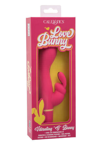 CalExotics Love Bunny Vibrating 'G” Bunny PINK - 8