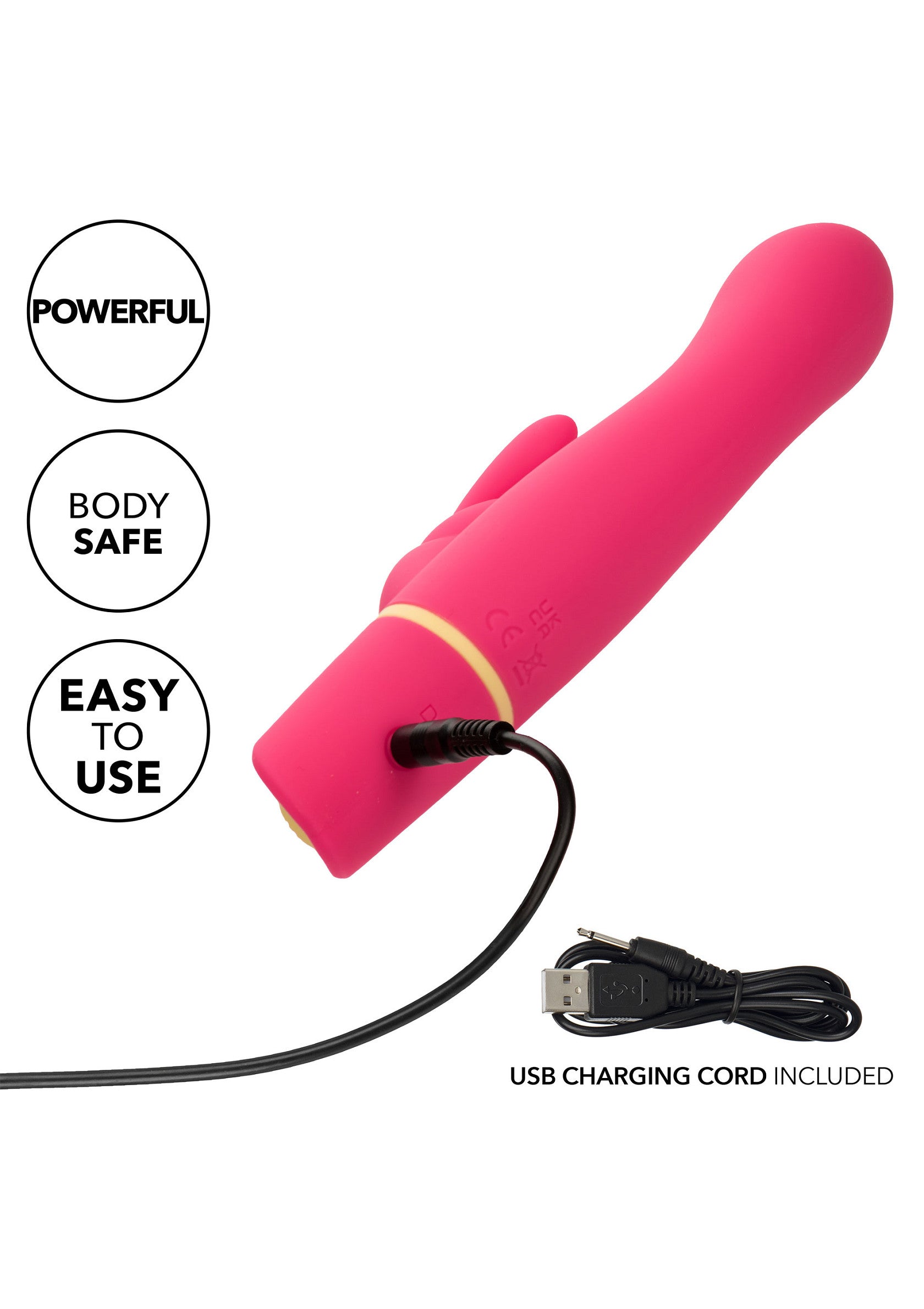 CalExotics Love Bunny Vibrating 'G” Bunny PINK - 4