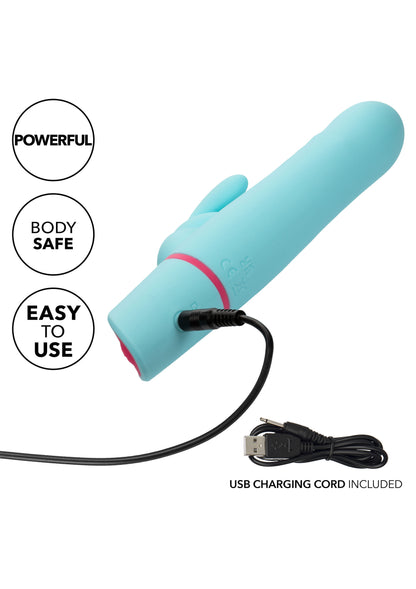 CalExotics Love Bunny Rotating Bunny BLUE - 7